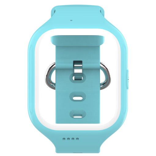 KT21 Silicone band with frame in Blue Color