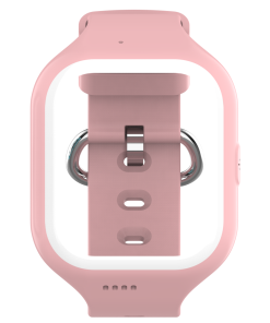 KT21 Silicone band with frame in Pink Color