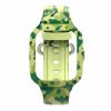 KT22S Silicone band with frame in Green Camo Color